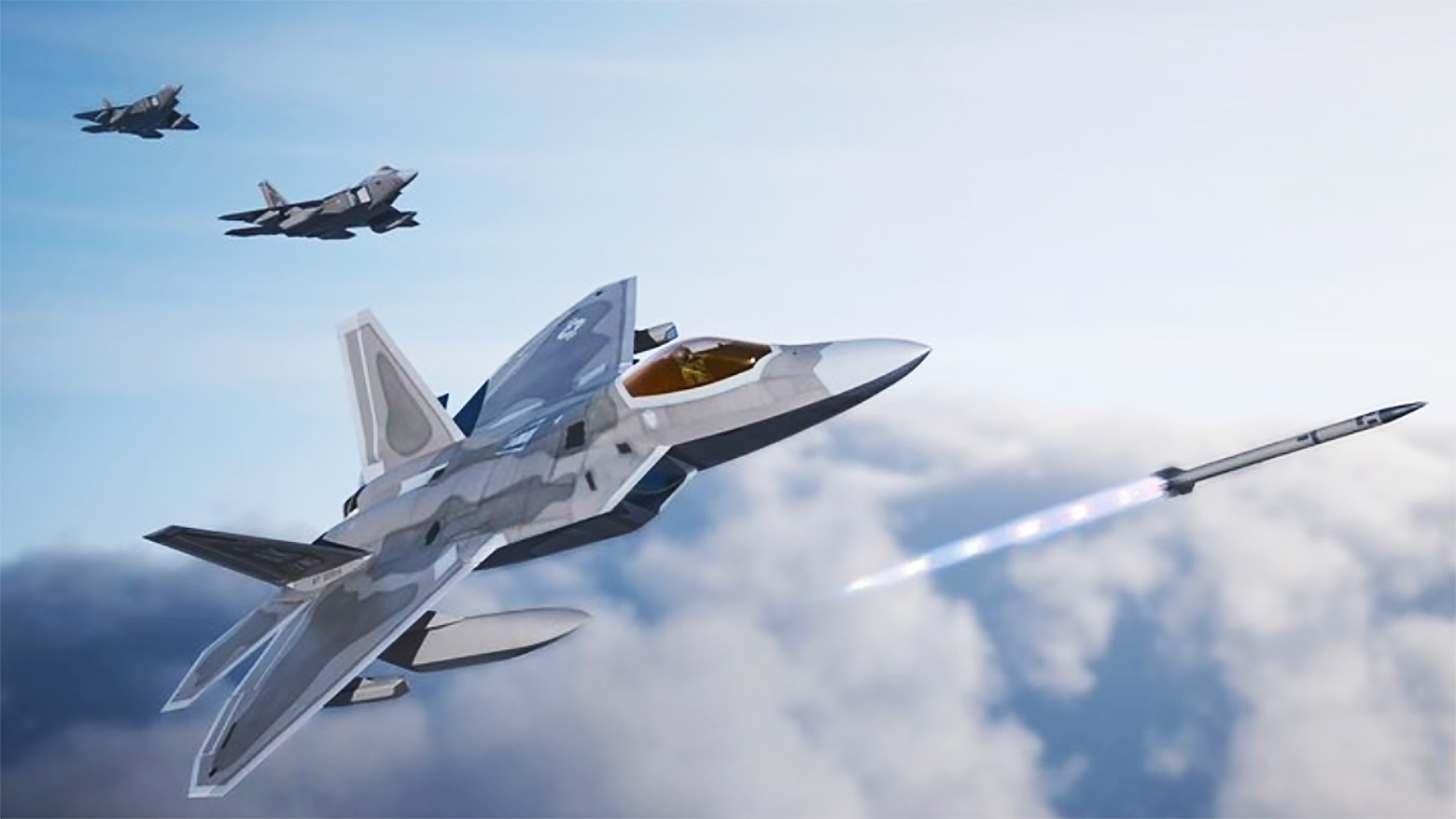F-22猛禽的未来升级出现在空军将军发布的艺术帖子中